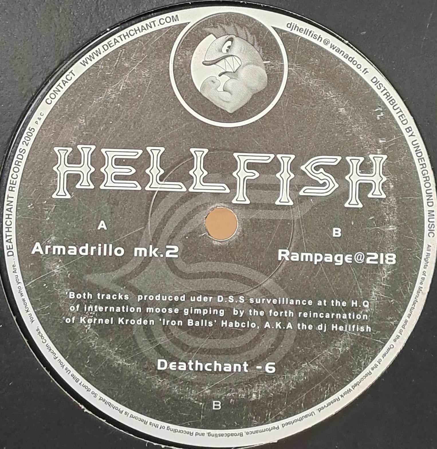 Deathchant -6 - vinyle hardcore